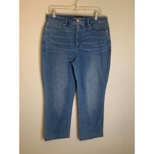 NYDJ | Regular Wash Relaxed Straight Denim jean Size 12